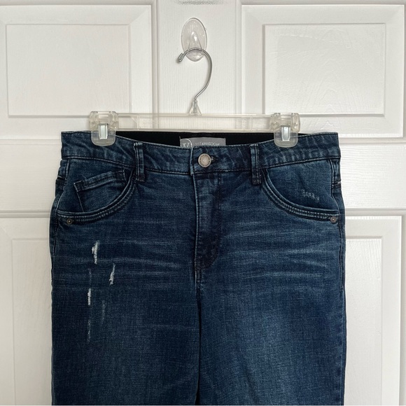 Wit & Wisdom Size 8 Distress Ab Solution Ankle Jeans - Picture 2 of 6